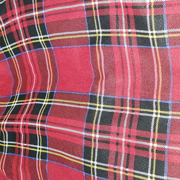 Simply Be | Red Tartan Plaid Dress - Picture 7 of 7